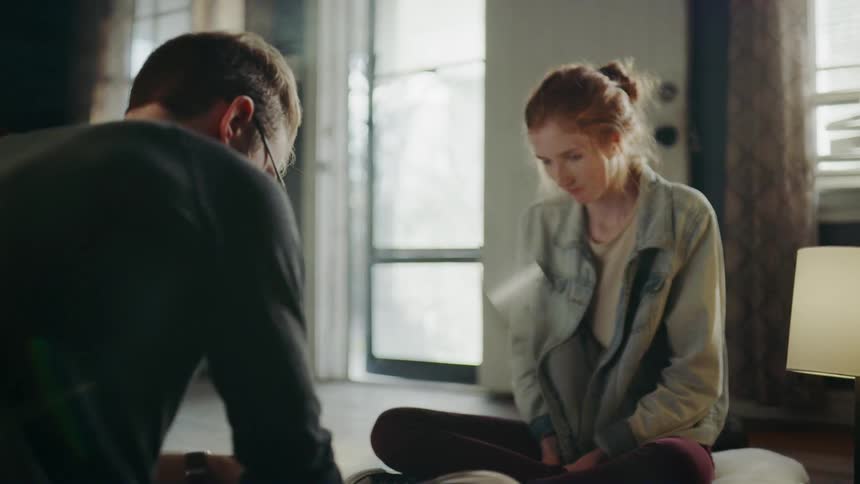 Young Couple Playing Music And Exploring