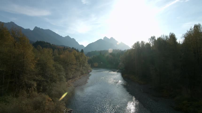 Mountain River Aerials