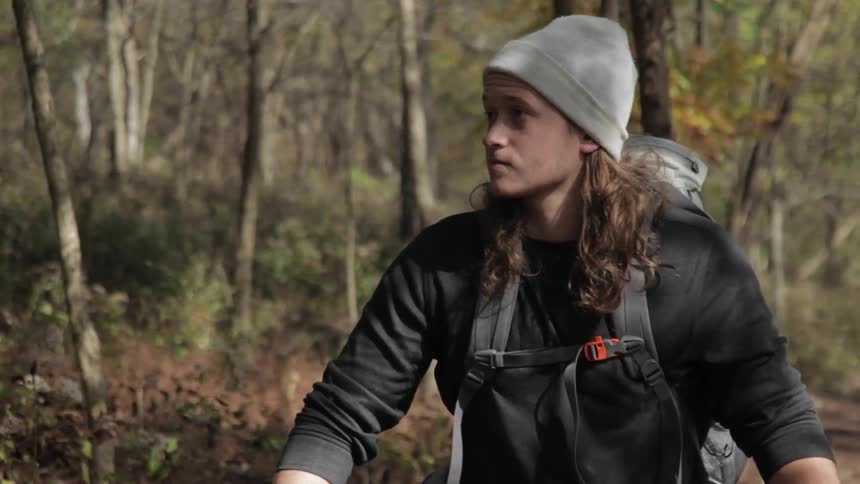 Man Hiking