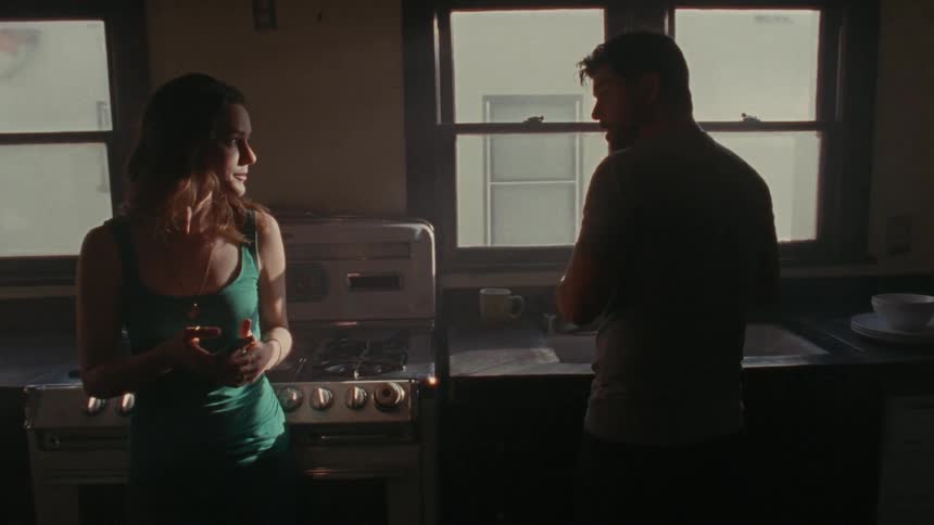 A couple in a kitchen