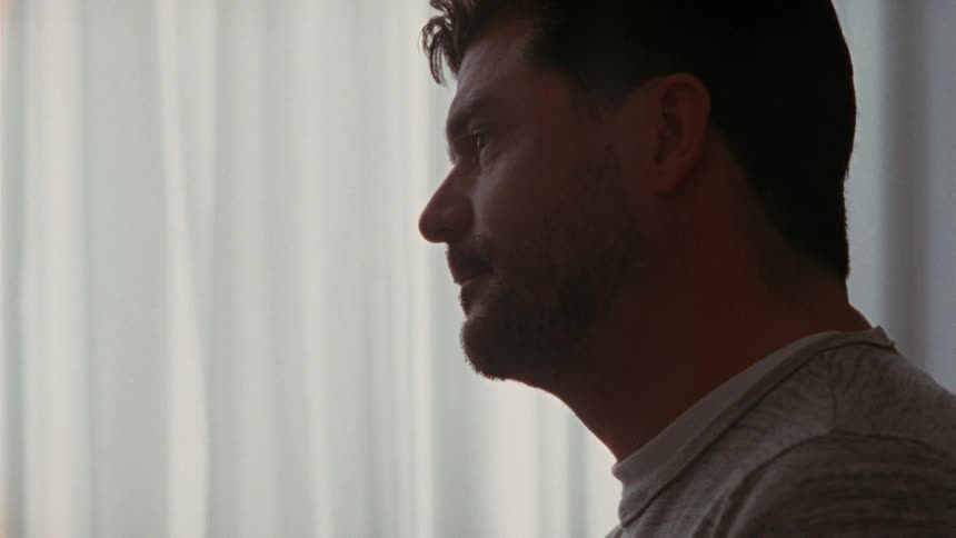 A person nodding their head