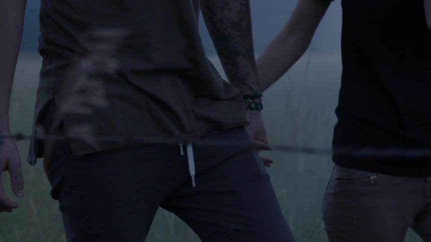 People Walking In Field