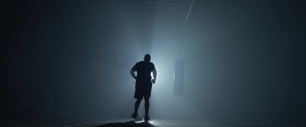 Boxer Training In Gym