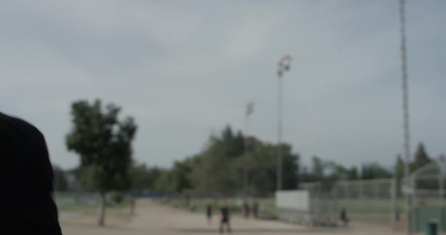 A man with headphones throwing punches