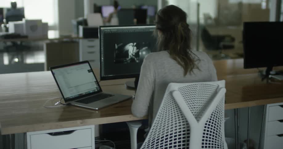 Young Professionals Working In Office