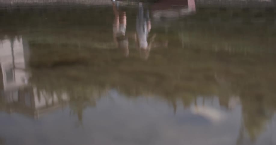 Woman Going To The Beach