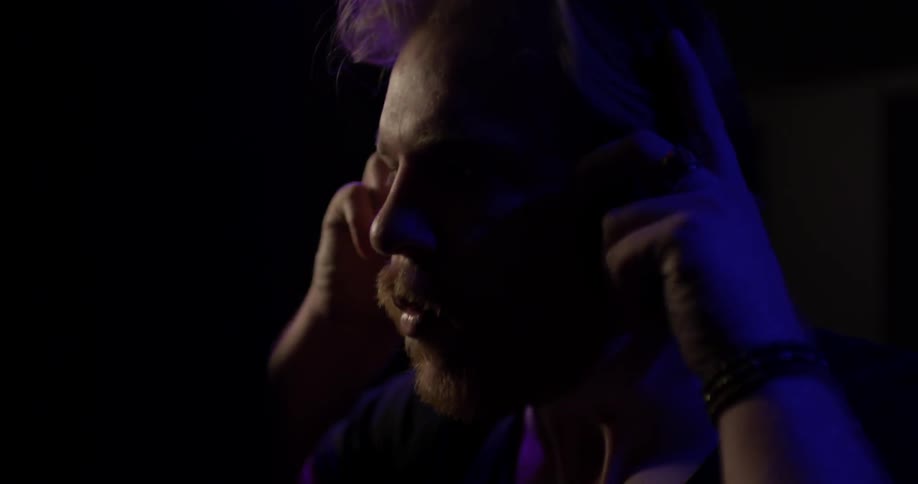 Musician In Studio