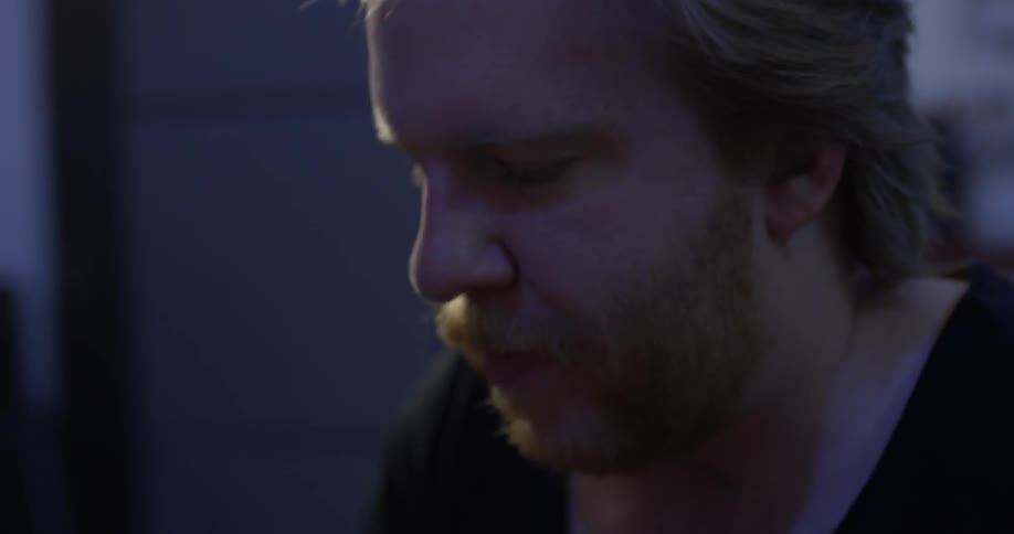 Musician In Studio