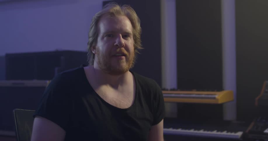 Musician In Studio