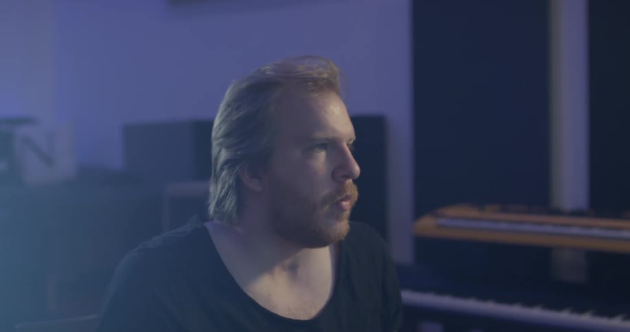 Musician In Studio
