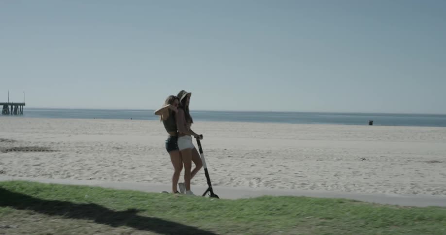 Friends At The Beach