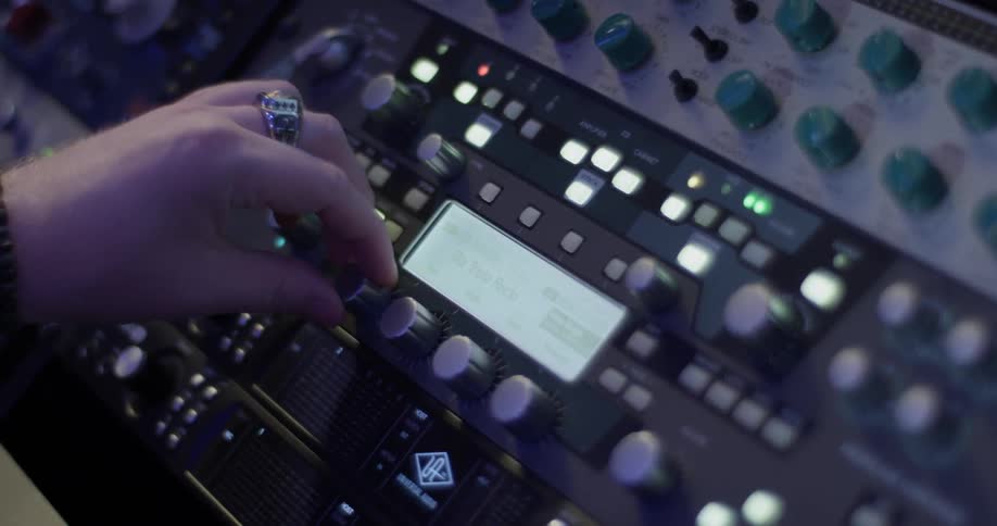 Musician In Studio