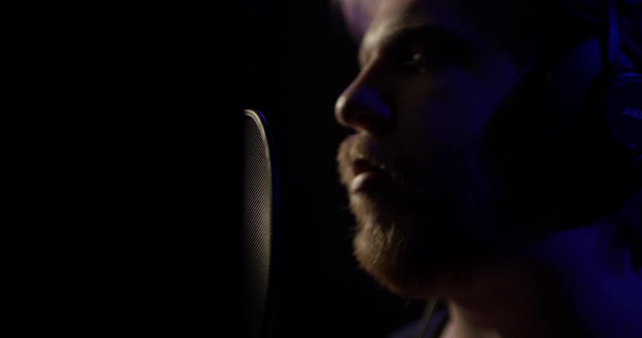 Musician In Studio
