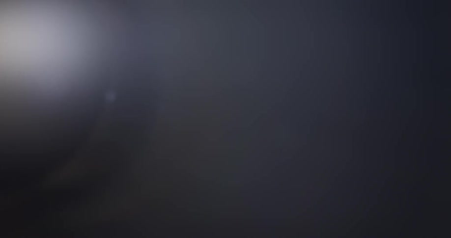 A light is turning on and off in a room