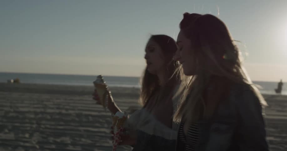 Friends At The Beach
