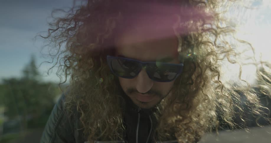 Dj Playing Music Outside