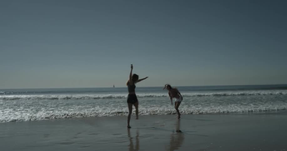 Friends At The Beach