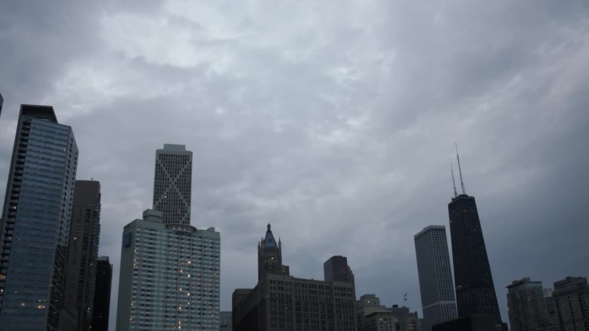 Storm clouds forming in the sky