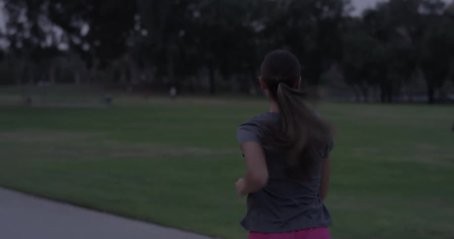 Woman On A Run