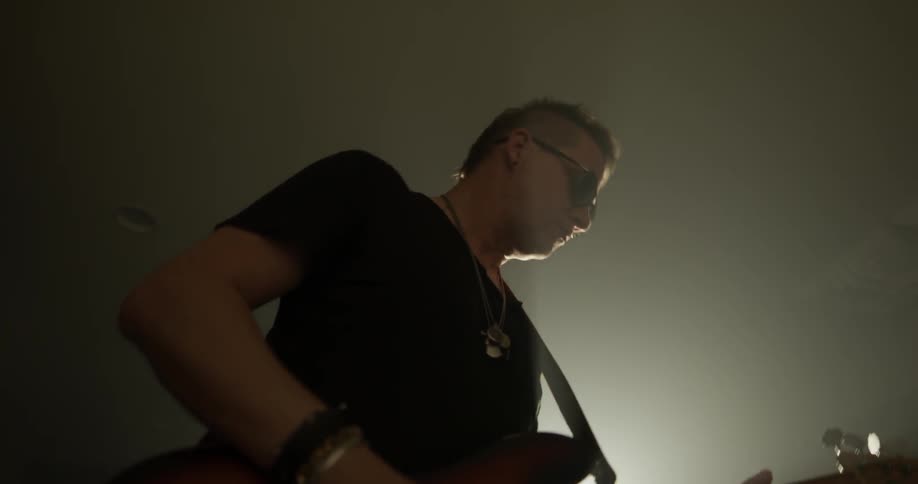 Musician In Studio