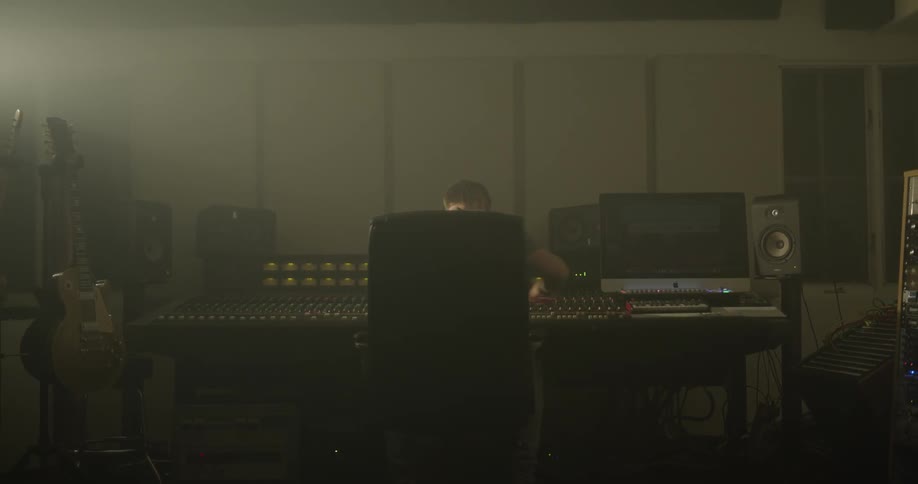 Musician In Studio