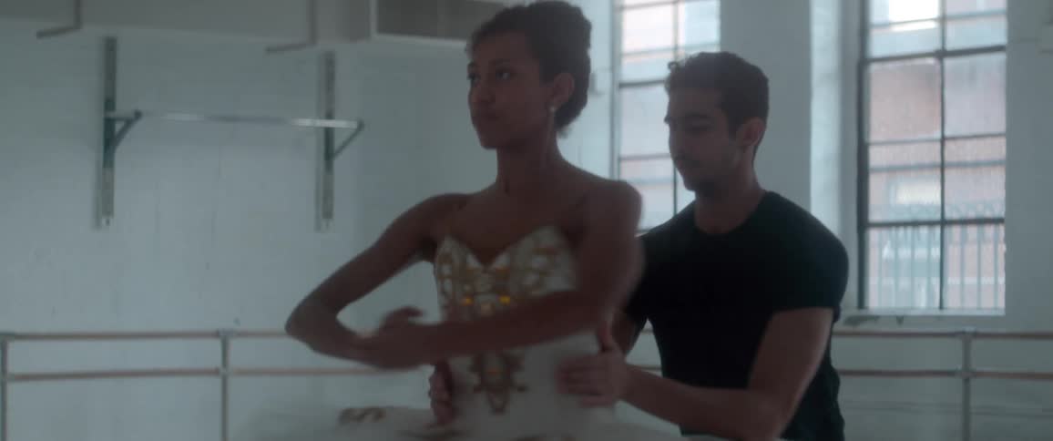 People dancing ballet