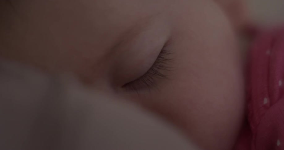 Mom And Baby At Home