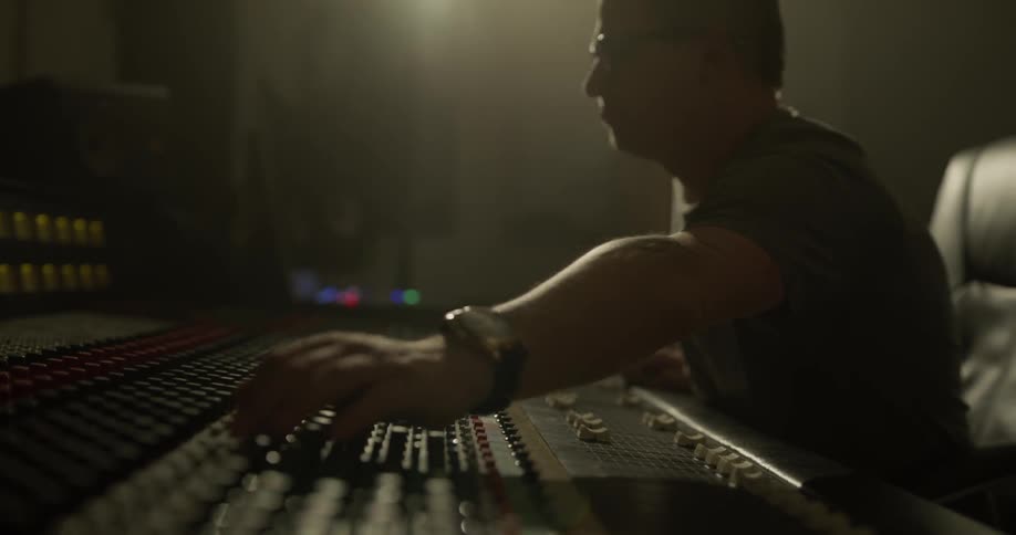 Musician In Studio