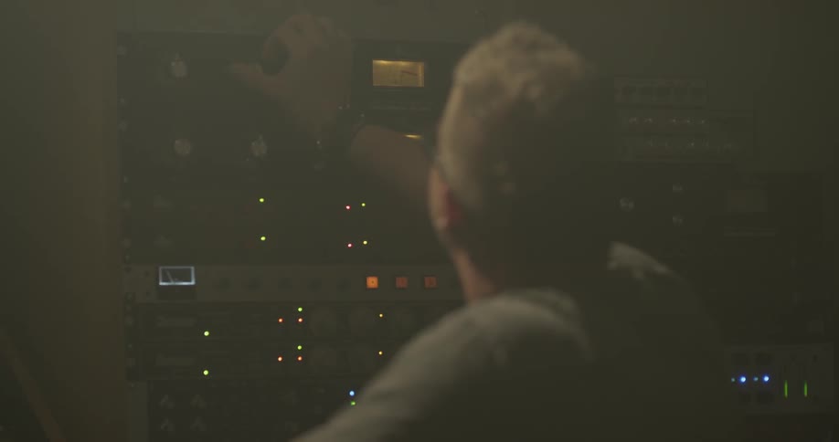 Musician In Studio