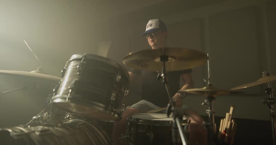 Musician In Studio
