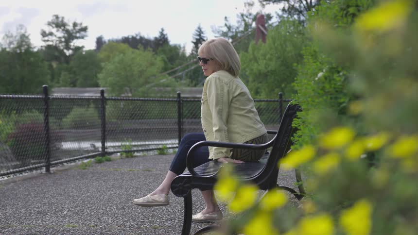 Elderly Woman At Home