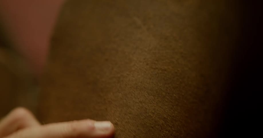 Some leather is examined