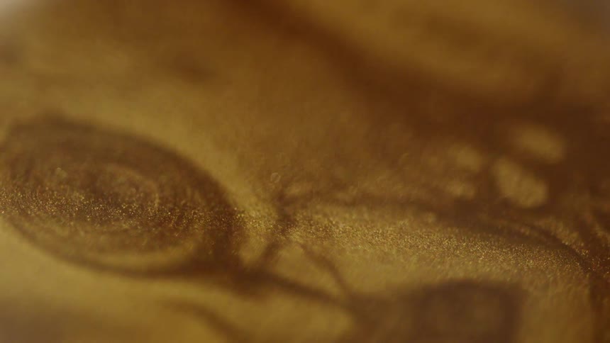 A drop of water into a bowl
