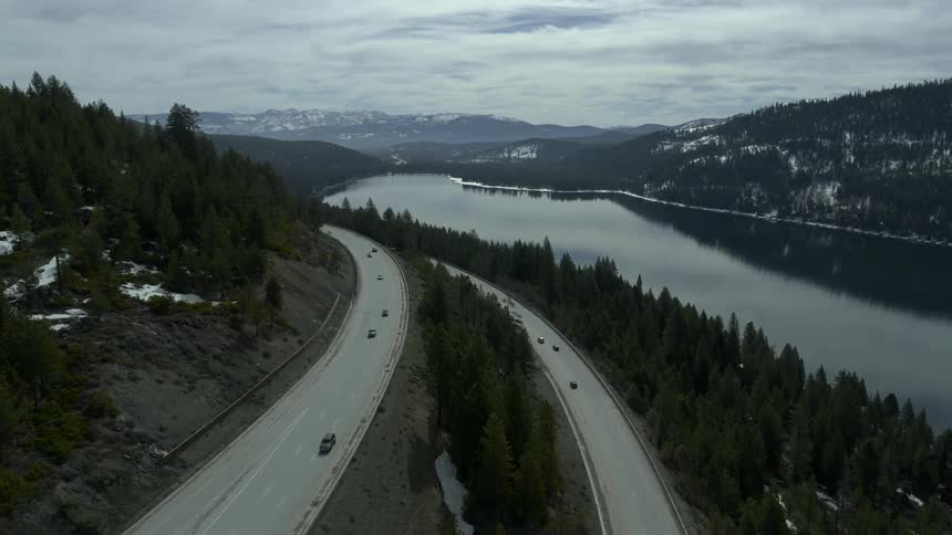 Winter Lake Aerials