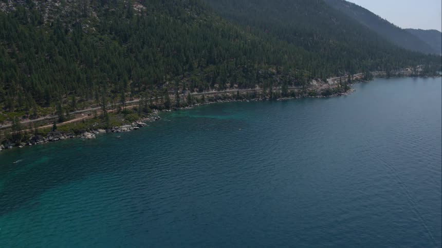 There are boats in the water