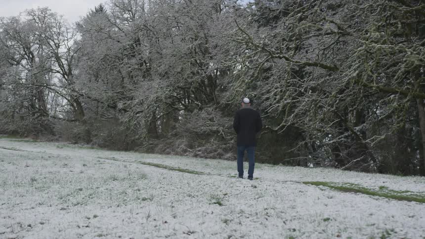 Hebrew Man In Woods