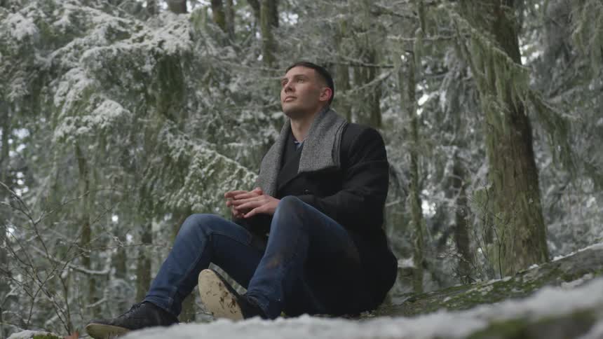 Hebrew Man In Woods