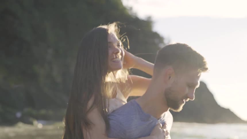 Couple At The Beach