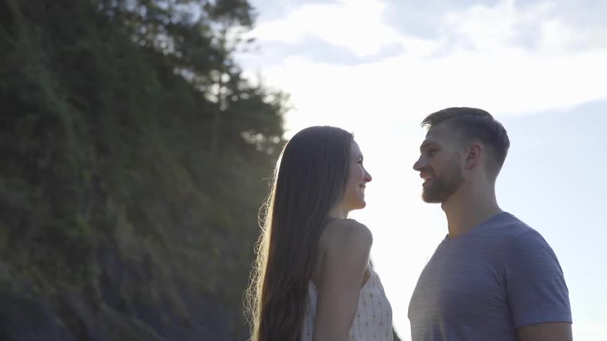 Couple At The Beach