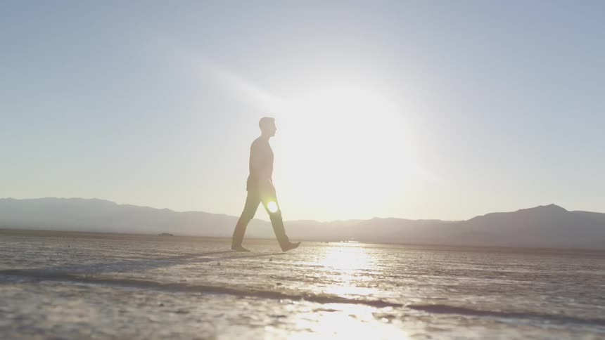 Couple Dancing In The Desert