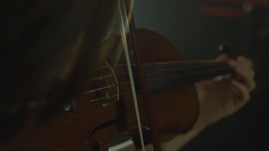 Friends Playing Instruments In Studio