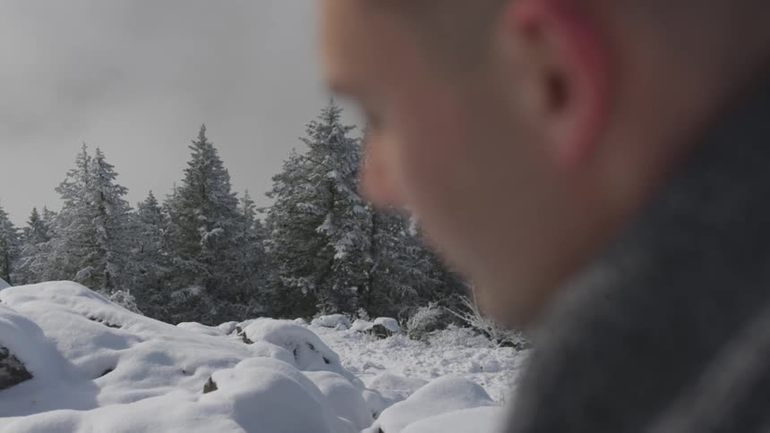 Hebrew Man In Woods