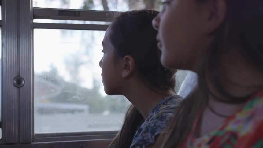 Kids On School Bus