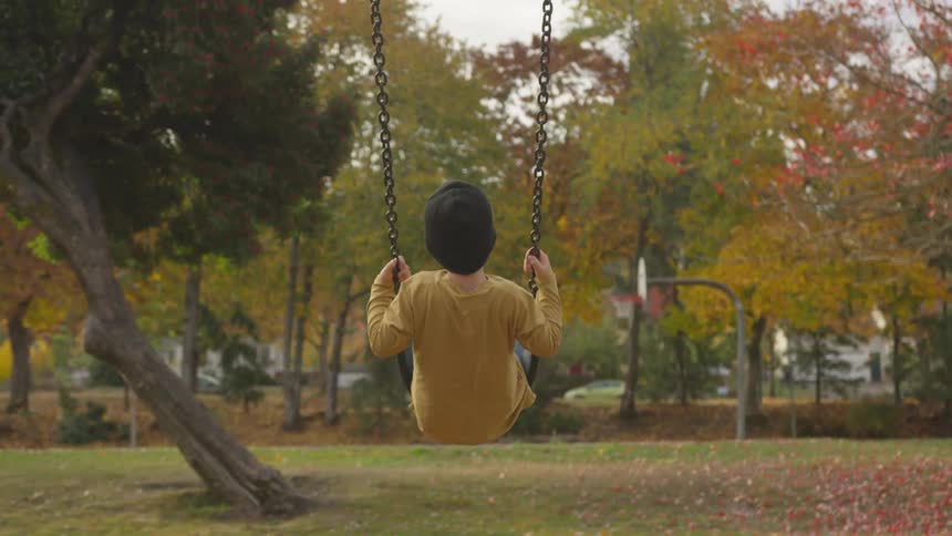 Kids Playing At Park