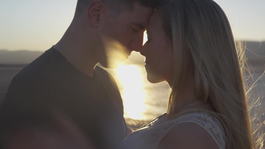 Couple Dancing In The Desert