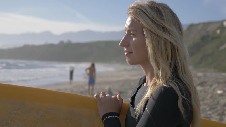 Friends Surfing