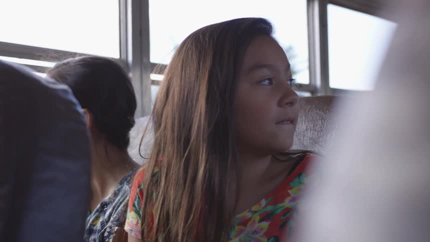 Kids On School Bus