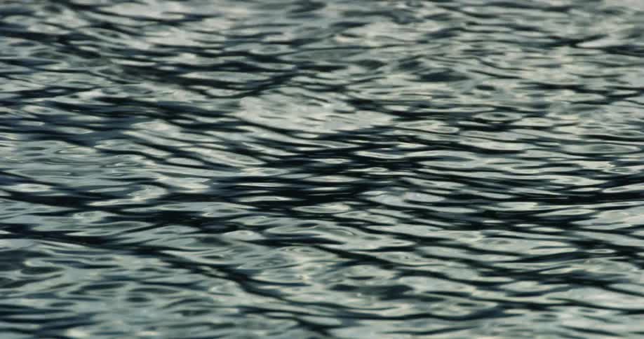 Calm flowing water