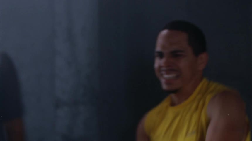 People working out
