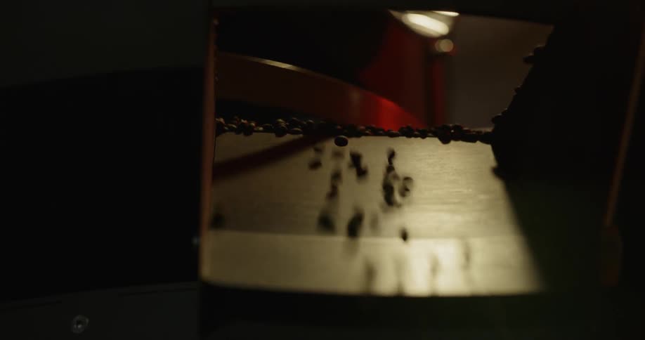 Man Roasting Coffee